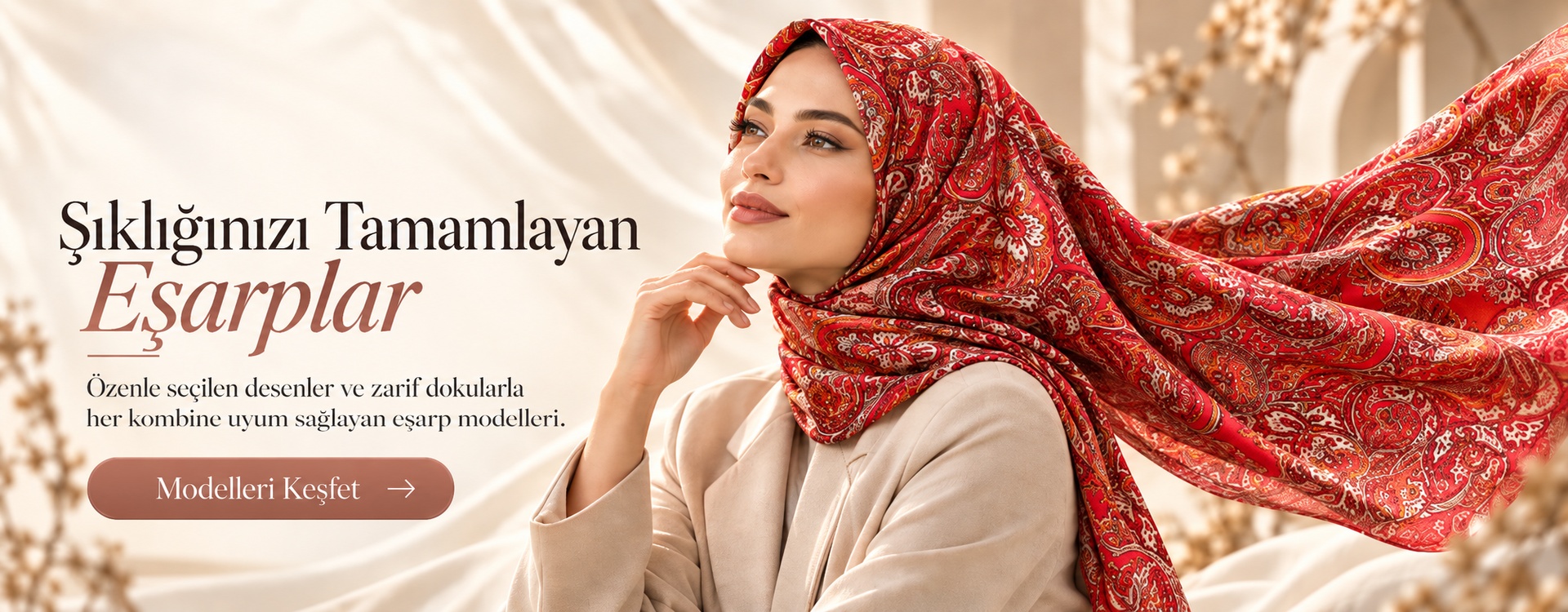 Şıklığınızı Tamamlayan Eşarplar
